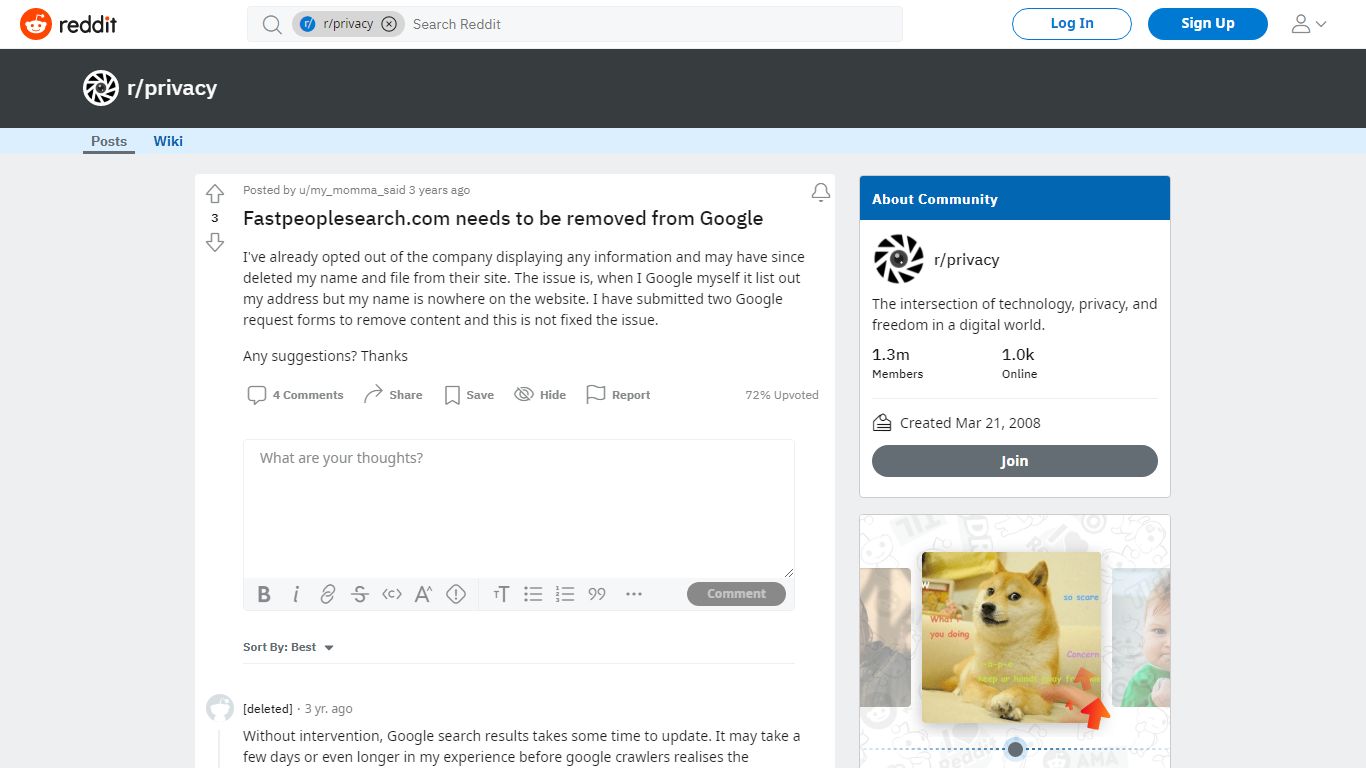 Fastpeoplesearch.com needs to be removed from Google : privacy - reddit